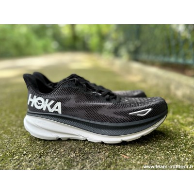 HOKA Clifton 9 Homme black...